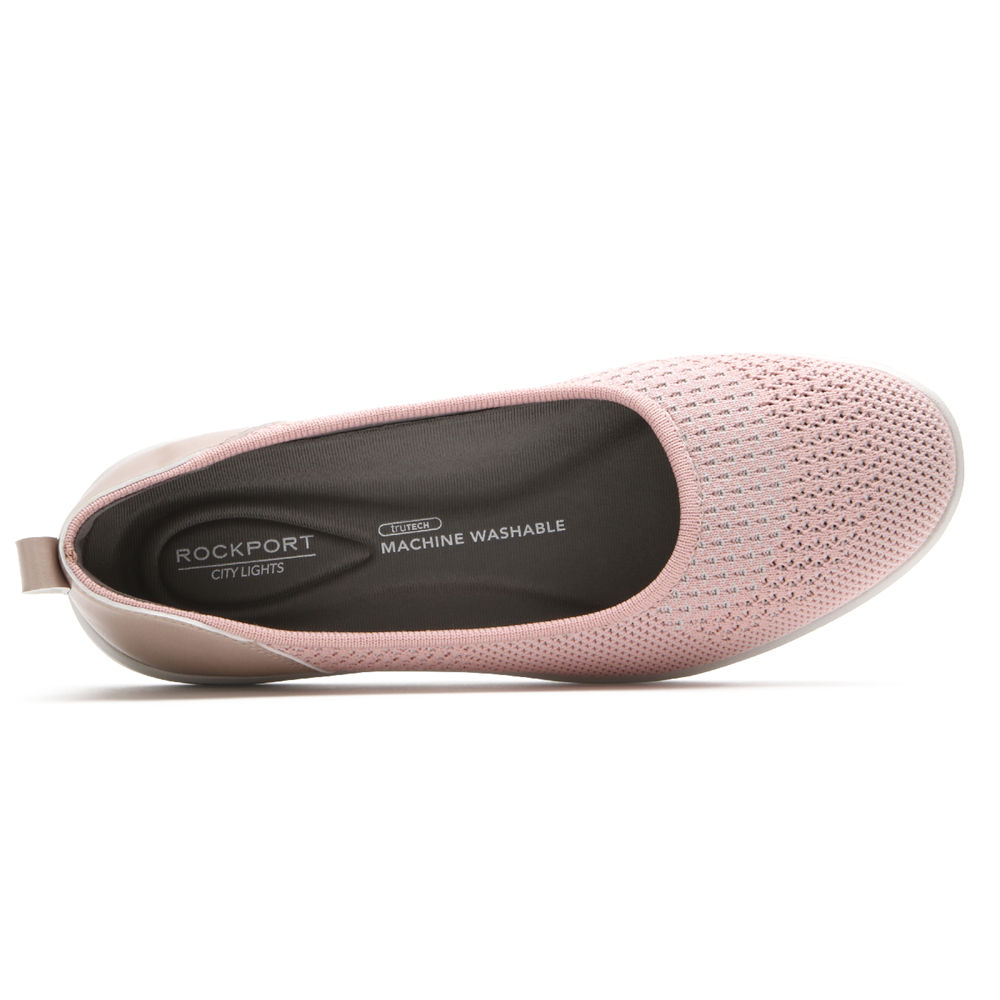 Rockport Slip-Ons Dame Rosa - Ayva Washable Strikke Ballet - FUIY37516